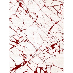 QAMAR A5250 (Rectangulaire, 200X275, BLANC CASSE SHRINK_BORDEAUX)