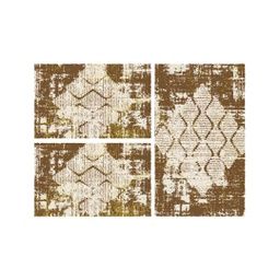 MERSIN A6700 (Rectangulaire, ( T 80X130 + 2T 65X100 ), MARRON CAFE)