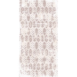 QAMAR A6232 (Rectangular, 200X400, BLANC CASSE SHRINK_MARRON BRONZE)