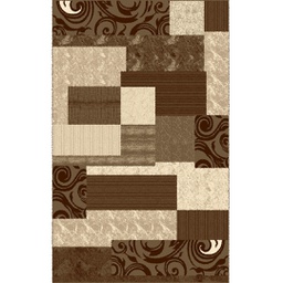 NOUR 50813 (Rectangulaire, 250X400, BRUN PALE)