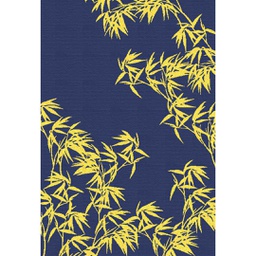 YASMINE LUREX A5370 (Rectangulaire, 120X170, BLEU NUIT)