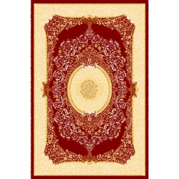 MELODIE 8904C (Rectangulaire, 190X275, BORDEAUX_CREME)