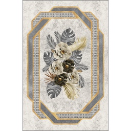 سطوري 2651A (مستطيل, 160X210, رمادي - أسود, مطبوعة)