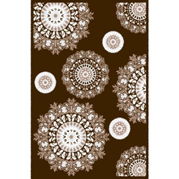 CIRTA A2192 (Rectangular, 180X270, MARRON BORDEAUX)