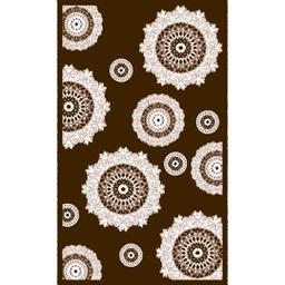 CIRTA A2192 (Rectangulaire, 240X400, MARRON BORDEAUX)