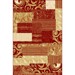 NOUR 5081C (Rectangular, 200X275, BORDEAUX)