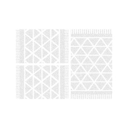 SHEEP A8120 (Rectangular, ( T 80X130 + 2T 65X100 ), GRIS CLAIRE)