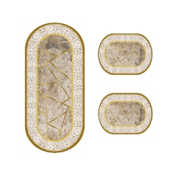 STORY 2603A (Oval, ( O 50X110 + 2 O50X80 ), MULTI COULEURS, Lamination)