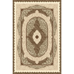 MELODIE 89053 (Rectangular, 190X275, BRUN PALE_IVOIRE)