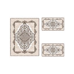 MERSIN A1892 (Rectangular, ( T 100X125 + 2T 100X55 ), MARRON CAFE)