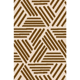 PALACE A6283 (Rectangular, 100X130, MARRON TERRE)