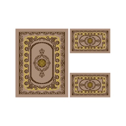 بلازا 9238F (مستطيل, ( T 100X130 + 2T 60X100 ), بني)