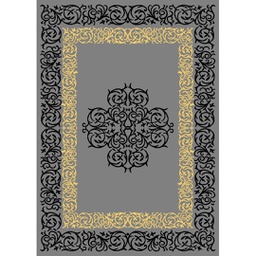 PLAZA 96768 (Rectangulaire, 200X280, GRIS FONCE)