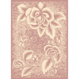 NOUR 60771 (Rectangulaire, 200X275, BOIS DE ROSE)