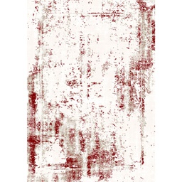 QAMAR A9480 (Rectangular, 200X275, ECRU SHRINK / BORDEAUX)