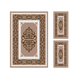سيرتا 9307G (مستطيل, ( T 150X220 + 2T 60X110 ), برونزي فاتح)
