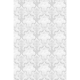 MANISA A0360 (Rectangular, 250X400, ECRU SHRINK  - GRIS FONCÈ)