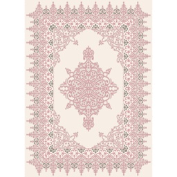 OZEL A8610 (Rectangular, 200X280, ECRU SHRINK_BOIS DE ROSE)