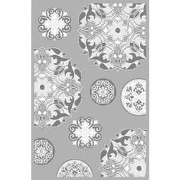 CIRTA A2176 (Rectangulaire, 180X270, GRIS CLAIRE)