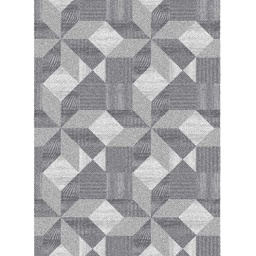 NIHAL A7942 (Rectangulaire, 200X275, GRIS CLAIRE)