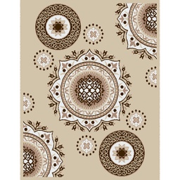 CIRTA 9267G (Rectangulaire, 210X270, IVOIRE CLAIRE)