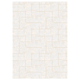 ANKARA 9847H (Rectangular, 200X280, BLANC CASSE)