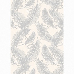 GALA A8730 (Rectangulaire, 200X280, ECRU SHRINK  - GRIS FONCÈ)