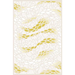 GALA A8740 (Rectangular, 200X280, ECRU SHRINK_DORE)