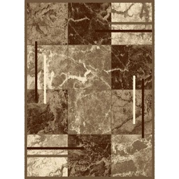 NOUR 6334O (Rectangular, 200X275, BRUN PALE)