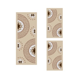 CIRTA 9267G (Rectangular, ( T 60X150 + 2T 60X110 ), IVOIRE CLAIRE)