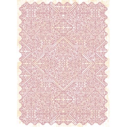 KENZ A7500 (Rectangulaire, 200X275, BLANC CASSE SHRINK_BOIS DE ROSE)