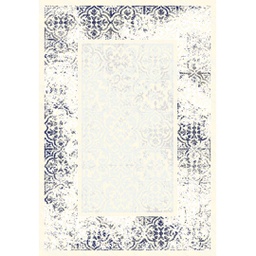 MANISA A436C (Rectangular, 200X280, ECRU SHRINK  - GRIS FONCÈ)