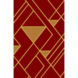 PLAZA 9679D (Rectangular, 160X220, BORDEAUX)