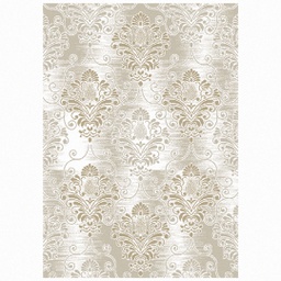 GALA 81300 (Rectangulaire, 150X220, BLANC CASSE SHRINK_BEIGE)