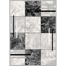 NOUR 63346 (Rectangulaire, 250X400, GRIS CLAIRE)