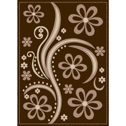 RELAX 5077D (Rectangulaire, 240X330, MARRON BORDEAUX)