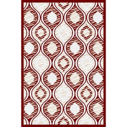 CIRTA 93041 (Rectangular, 180X270, BORDEAUX)