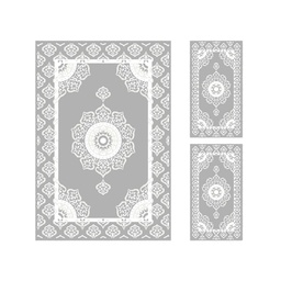 CIRTA B0422 (Rectangulaire, ( T 150X220 + 2T 60X110 ), GRIS CLAIRE)