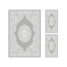 CIRTA B0532 (Rectangulaire, ( T 150X220 + 2T 60X110 ), GRIS CLAIRE)