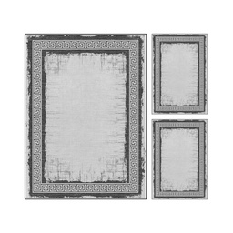 STORY 1380A (Rectangular, ( T160X210 + 2T 60X80 ), GRIS CLAIRE, Lamination)