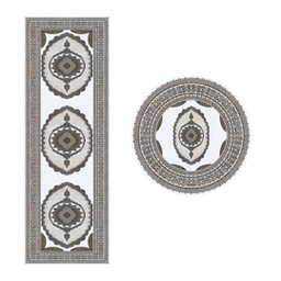 سطوري 1428a (أسطوانة &amp; دائري, ( C 80X300 + R 80X80 ), متعدد الألوان, مطبوعة)