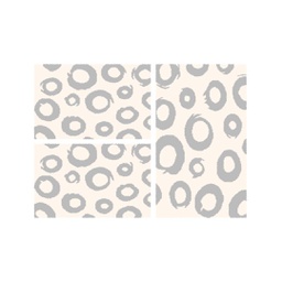 SUMMER B2630 (Rectangular, ( T 80X130 + 2T 65X100 ), BLANC CASSE)