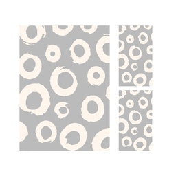 SUMMER B2630 (Rectangulaire, ( T 160X220 + 2T 60X110 ), GRIS CLAIRE)