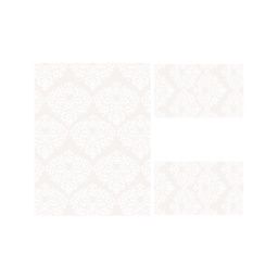 PALACE A3200 (Rectangulaire, ( T 100X130 + 2T 60X100 ), BLANC NEIGE)
