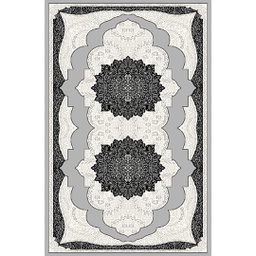 MELODIE 8903C (Rectangulaire, 190X350, GRIS CLAIRE_GRIS CLAIRE)