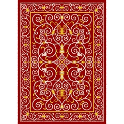 PLAZA A8440 (Rectangular, 200X280, ROUGE BORDEAU)
