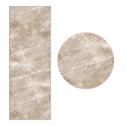 سطوري 0679A (أسطوانة &amp; دائري, ( C 80X300 + R 80X80 ), بني, مطبوعة)