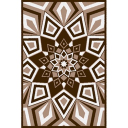 CIRTA B0541 (Rectangulaire, 180X270, MARRON BORDEAUX)