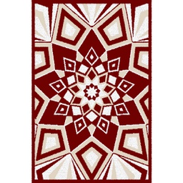 CIRTA B0542 (Rectangular, 150X220, BORDEAUX)