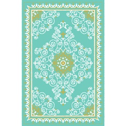 PLAZA A8220 (Rectangulaire, 200X280, VERT TURQUOISE)